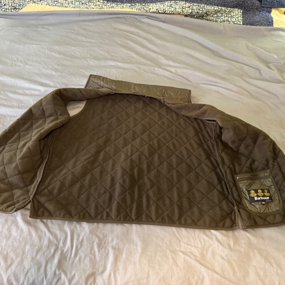 Barbour Beaufort waxed cotton jacket with liner XL - Picture 7 of 16